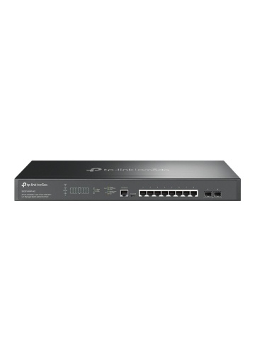Switch TP-Link Omada SG3210XHP-M2, 8 porturi 2.5G PoE+, 2 sloturi 10G SFP+, buget PoE 240W
