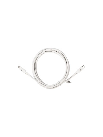 Cablu de alimentare si incarcare Shelly USB-C la USB-C 100W, 3 m, alb - cip E-Mark, Power Delivery 20 V / 5 A