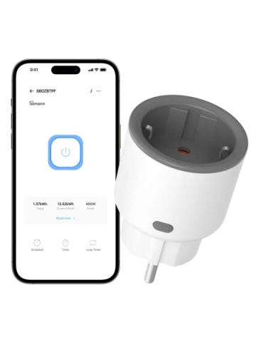 Priza inteligenta Sonoff S60ZBTPF, Zigbee, 16A, cu monitorizare consum - Img 6