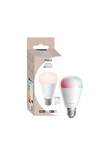 Resigilat Bec Led RGB Aqara Bulb T2, E27, 1100 Lumeni, Thread, Zigbee