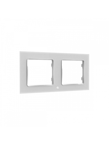Resigilat Shelly Wall Frame 2 (pentru comutator de perete) – Alb