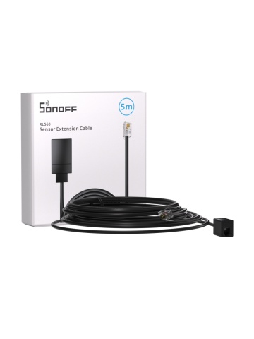 Resigilat Sonoff RL560 – Cablu Prelungitor pentru Senzori, Lungime 5 Metri, Conector Jack 2.5mm - Img 4