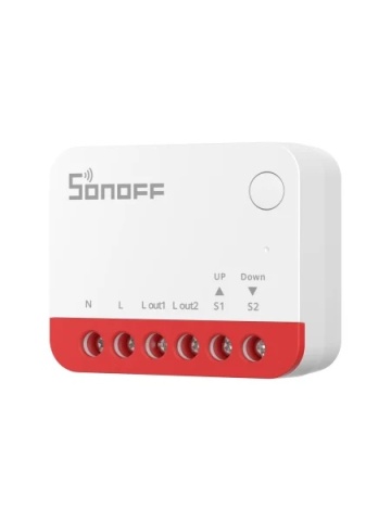 Resigilat SONOFF Zigbee Smart Roller Shutter Switch MINI-ZBRBS – Control complet pentru jaluzele, draperii si rulouri - Img 3