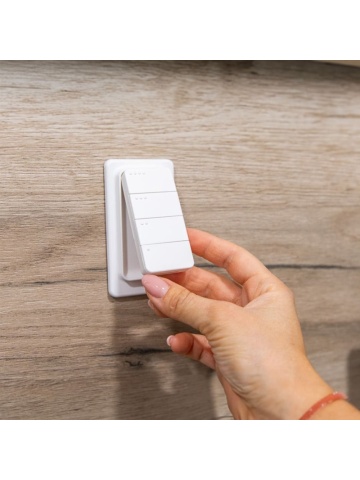 Resigilat Telecomanda bluetooth Shelly BLU RC Button 4, cu suport magentic inclus - Img 2