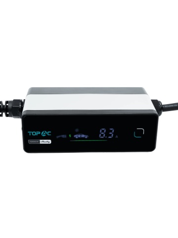 Resigilat TopAC Portable EV Charger 11kW (EVE01-11R) – Stație de Încărcare Portabilă Trifazată, Tip 2, Curent Reglabil, Protecție IP65