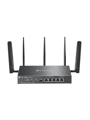 Router 4G+ Cat6 & Wi‑Fi 6 AX3000 cu 4 Porturi PoE+ – TP‑Link Omada ER706WP‑4G