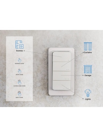 Shelly BLU BLU RC Button 4 ZB - Zigbee 3.0 Smart Remote Control, 4 Tasten, Szenen- und Gerätesteuerung - Img 4