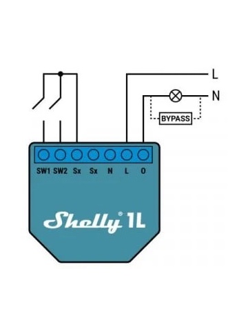 Shelly Bypass R2 (Zubehör für Shelly 1L und Shelly Dimmer 2) - Img 2