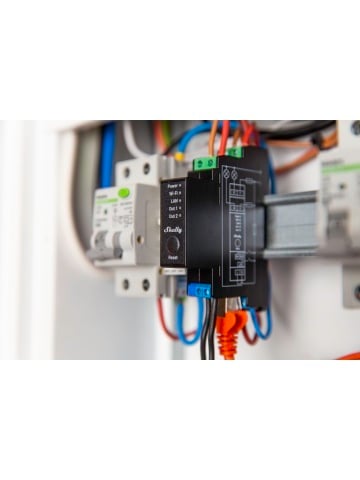 Shelly Wave Pro 2PM LR – Professional Relay with 2 Channels, DIN Rail Mounting, Z-Wave 800, Energy Monitoring and Long Range Technology - Img 3