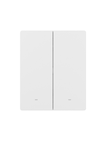 Smart Switch Sonoff ZBM5-2C-80W, 2 Kanäle, 10A, Zigbee, Weiß