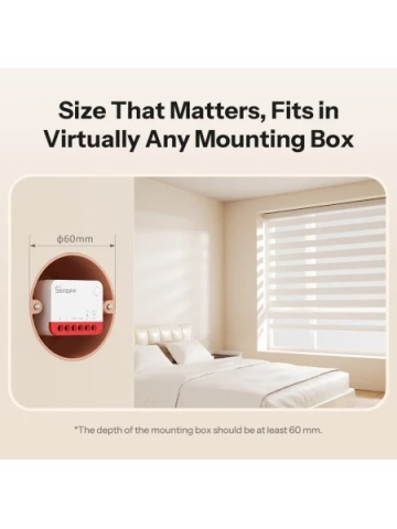 SONOFF Zigbee Smart Roller Shutter Switch MINI-ZBRBS – Control complet pentru jaluzele, draperii si rulouri - Img 6