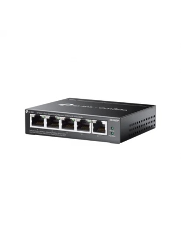 Switch fara management TP-Link Omada ES205GP, 5 porturi, 4 POE+ - Img 2