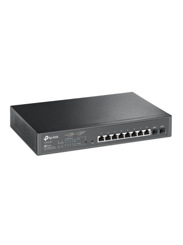 TP-Link Omada TL-SG2210MP JetStream Switch mit Verwaltung, 10 Anschlüsse, POE - Img 4
