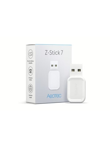 Z-Wave-Hub Aeotec Z-Stick 7, Z-Wave Plus, kompatibel mit Home Assistant, Raspberry Pi 4