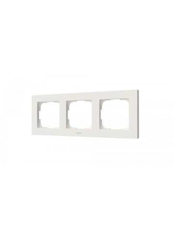 Aqara Dreifachrahmen für H2-Schalter (für Wandschalter) - Weiß