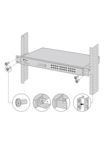 Kit de montare in Rack TP-Link RackMount Kit-19 - Img 3
