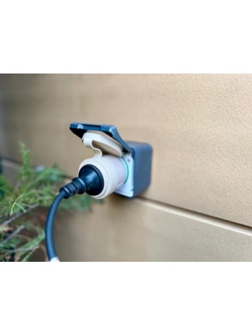 Priza inteligenta pentru exterior Shelly Outdoor Plug GEN3, WiFi, Matter, Bluetooth cu monitorizare consum, IP44 - Img 3