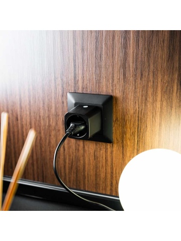 Refurbished Shelly Plug M Gen3 Black (pack of 2 sockets) – Smart Wi-Fi and Bluetooth socket, energy monitoring, Shelly chip processor, local control and automations, 16A - Img 3