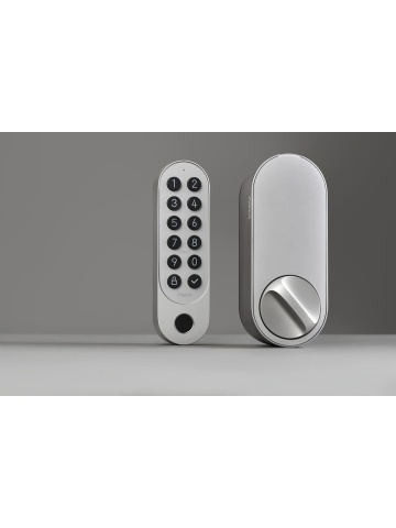 Resigilat Încuietoare / Yală inteligentă Aqara U200 Kit, Silver, Apple HomeKit, Matter - Img 3