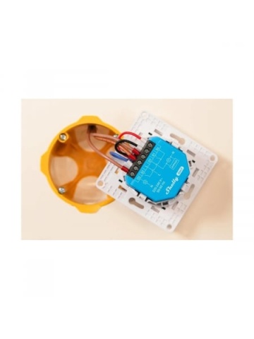 Resigilat Releu Inteligent Shelly 2L, 2 canale, nu necesita NUL, integrare Home Assistant, Matter - Img 4