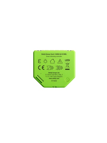 Resigilat Shelly Dimmer Gen4 – Variator Inteligent de Tensiune, Wi-Fi și Bluetooth, Chip Shelly G4, Fără fir de Nul - Img 3