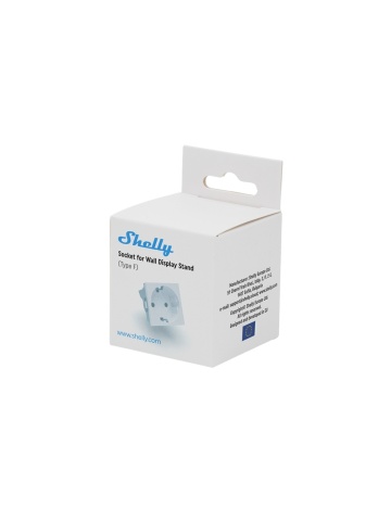 Resigilat Shelly Socket for Wall Display Stand White – Soclu pentru Montaj pe Stand al Shelly Wall Display, Alb - Img 2
