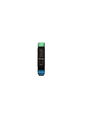 Resigilat Shelly Wave Pro 2PM LR – Releu Profesional cu 2 Canale, Montaj pe Șină DIN, Z-Wave 800, Monitorizare Energie și Tehnologie Long Range - Img 2