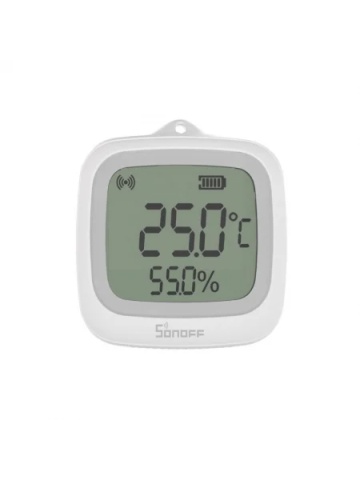 Senzor de temperatura si umiditate Sonoff SNZB-02WD, Zigbee 3.0
