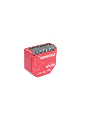 Shelly 1PM GEN4 smart relay, 1 channel, 16A, consumption monitoring, multiprotocol (WiFi, bluetooth, matter, zigbee), Home Assistant integration - Img 3