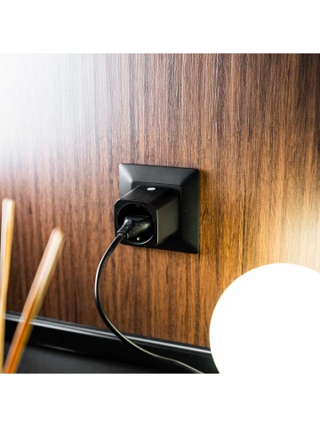 Shelly Plug M Gen3 Black (pack of 2 sockets) – Smart Wi-Fi and Bluetooth socket, energy monitoring, Shelly chip processor, local control and automations, 16A - Img 3
