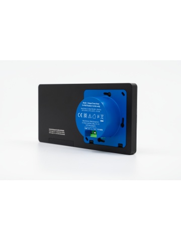 Shelly Wall Display X2i Schwarz - 6,95" Smart Touch Panel, Wi-Fi 6 & Bluetooth 5.0, Control Hub und 5A-Relais - Img 5