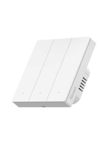 Smart Switch Sonoff ZBM5-3C-86W, 3 channels, 10A, Zigbee , White - Img 4
