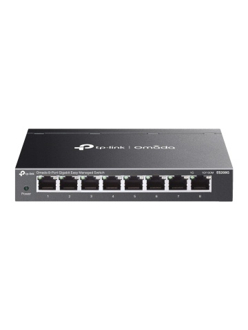 Switch TP-Link Omada ES208G, 8 porturi Gigabit Easy Managed