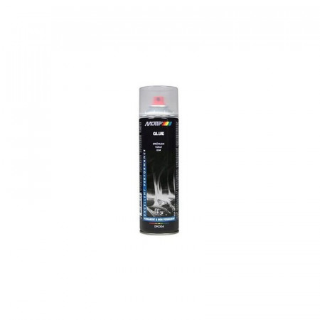 Adeziv De Contact, Pulverizabil MOTIP Glue, 500ml Ideal Tapiterie Auto, Sau Plafon Auto