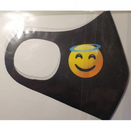 Masca Protectie Emoji Ingeras, Reutilizabila