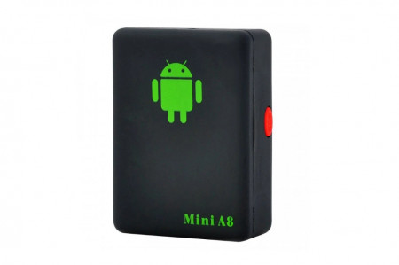 Mini GPS Tracker, Microfon, SIM GSM, Mesaje si Apeluri Automate