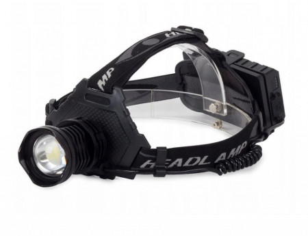 Lampa De Cap, Lanterna Pentru Cap, Heavy Duty, Full Metal, Lanterna Cap LED Cu Lupa, P70