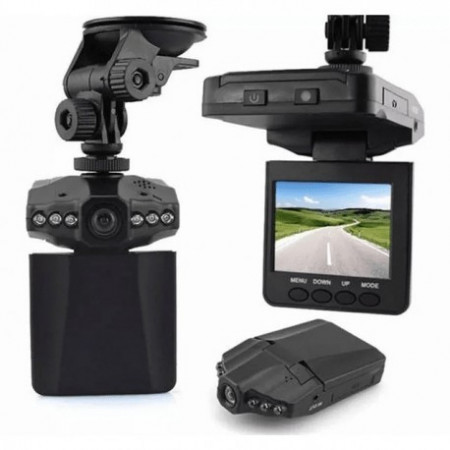 Camera Auto HD ,Cu Display 2.5" TFT, Rabatabil 270 Grade, 6 Leduri, Cu Infrarosu, Si Senzor De Miscare