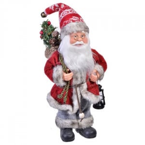 Figura Decorativa Mos Craciun, 25cm