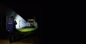 Lanterna Metalica De Mana LED, Baston Cu Zoom, FULL METAL - Img 2