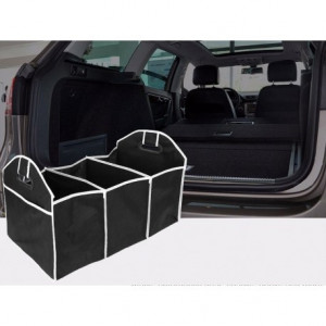 Revolutionarul ,Organizator Auto Pentru Portbagaj, Pliabil, 3 Compartimente, 2 Buzunare Ideal ,Si Pentru Cumparaturi 25 Kg - Img 2