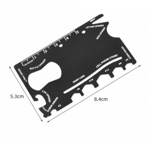 Card Multifunctional, Accesoriu Multifunctional Metal - Img 2
