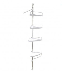Etajera Baie Multi Corner, Inaltime Reglabila, - Img 1
