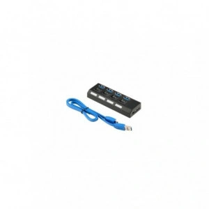 Hub USB 2.0 Cu 4 Porturi, Negru