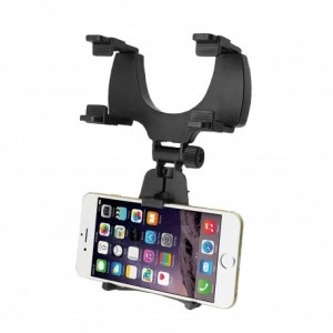 Suport Pentru Telefon, la Oglindă Retrovizoare Auto, Suport Pentru Telefon ,Mobil Reglabil La 360 De Grade - Img 2