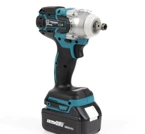 Trusa Masina De Impact Si Insurubat, 2 acumulatori 48V, 40 de accesorii - Img 2