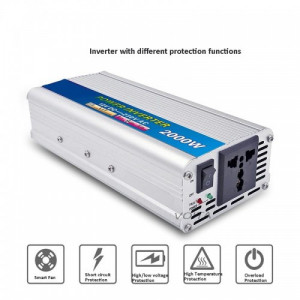 Invertor Auto 2000W Belttt 12V DC – 230V AC, 220V BEL2000XT - Img 5