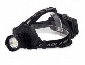 Lampa De Cap, Lanterna Pentru Cap, Heavy Duty, Full Metal, Lanterna Cap LED Cu Lupa, P70 - Img 1