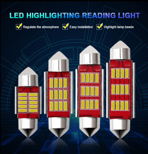 Set 2 Becuri LED, Diferite marimi, Putere 0.96W - Img 3