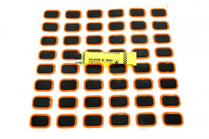 Set Petice Vulcanizare, Set 48 Petice, Solutie Lipire Inclusa
